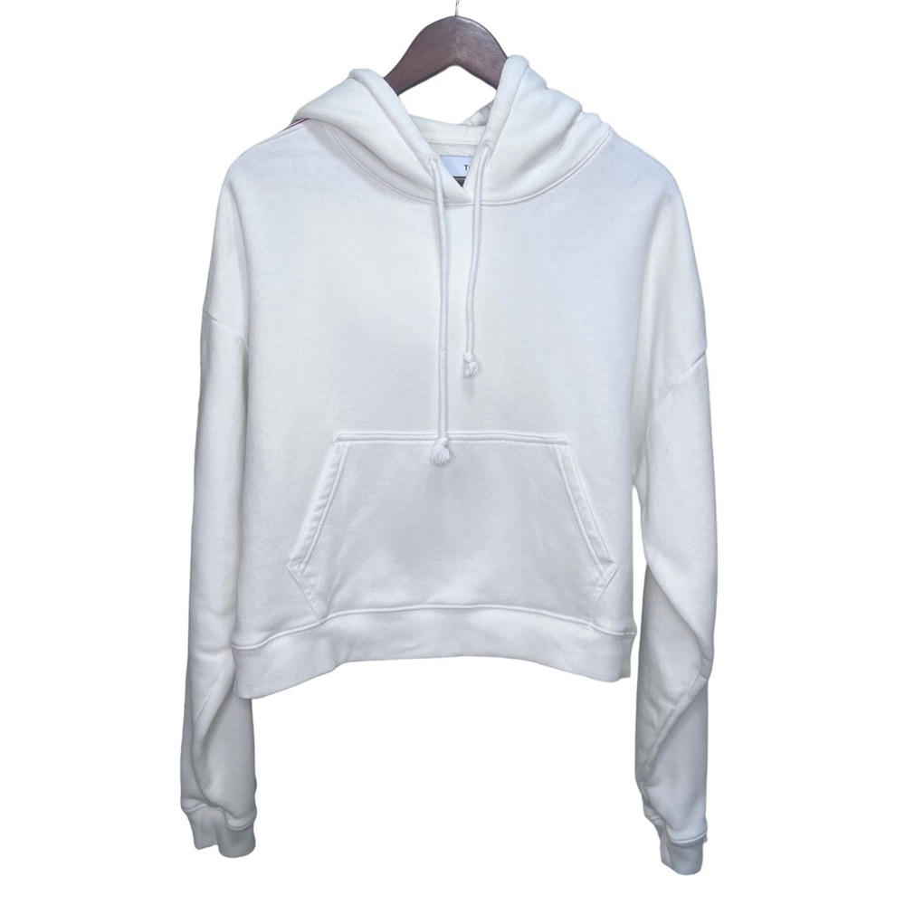 Aritzia TNA Iconic White Hoody Size Medium